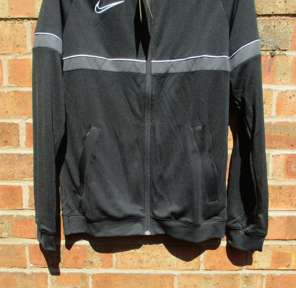 Mens Nike Track Jacket DriFit Full Length Zip Medium 40" Chest Black