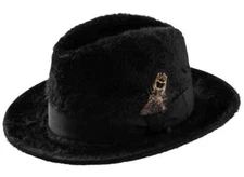 SELENTINO SELCO BEAVER 100% GENUINE ROYAL BEAVER FEDORA HAT ALL COLOR 7 - 7 3/4
