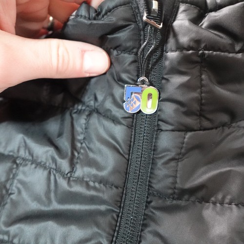 Patagonia Nano Puff Jacket Mens Large Black Full Zip Primaloft Puffer Quilted - Picture 3 of 17