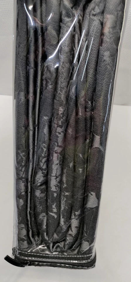 DONNA KARAN Home Moonscape Reversible Texture Jacquard Charcoal Full/Queen Duvet - Image 4 of 4