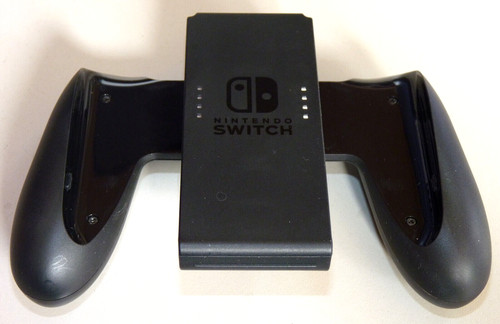 ORIGINAL NINTENDO SWITCH JOY-CON GRIP HALTERUNG Joycon Adapter Lenkrad HAC-011