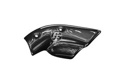 Carbon Auspuffverkleidung 7,7 cm Lochabstand für Ducati 748 / 916 / 996 / 998