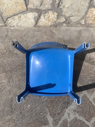 SEDIA ARTEMIDE VICO MAGISTRETTI SELENE 1969 CELESTE AZZURRO OLIMPIADI 1984 - Foto 6 di 7