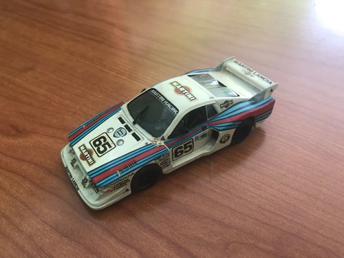 Miniature Record 1/43 Lancia Beta Groupe 5 Le Mans #51, Voiture De Collection Blanche