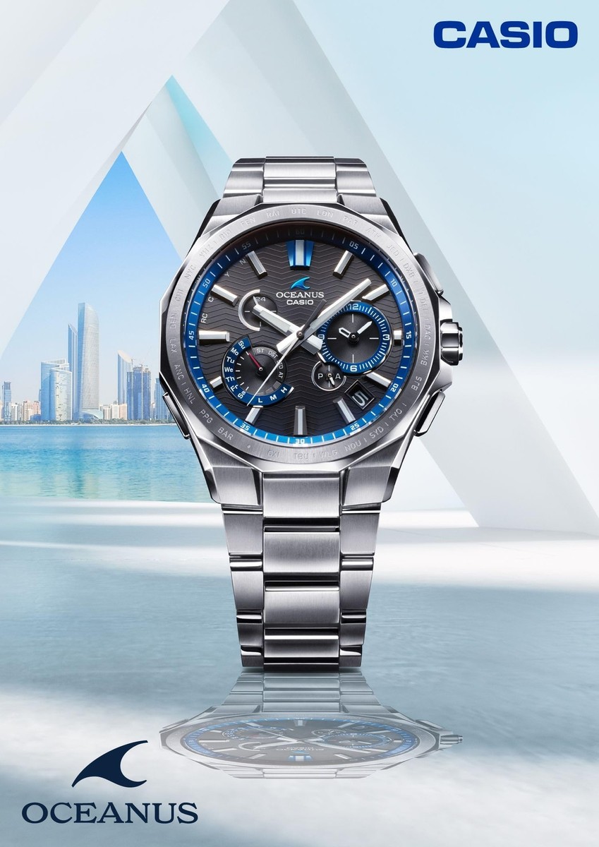 CASIO Oceanus OCW-T6000-1AJF Solar Radio Men Watch Bluetooth