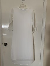 WHITE - Indian Straight Kurta for Women/juniors