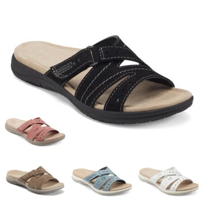 MARKENLOS Hausschuhe Damen Pantoffeln Slippers Gartenschuhe Peep Toe Offener Schuhe Sommer