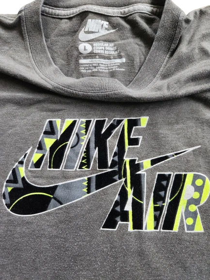 Nike grey camo shop shirt