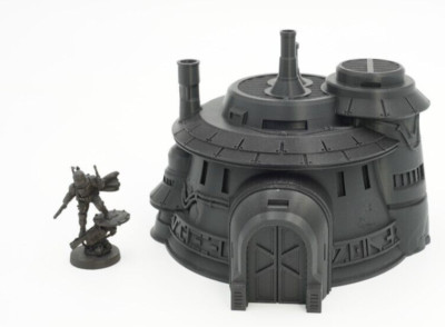 40K 40000 Star Wars Tabletop Gelände 3D Druck Massa'dun - Farmhouse