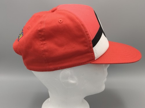 Pokemon Poke Ball Youth Snapback Trucker Hat Red And White Mesh One Size Cap - Picture 3 of 9