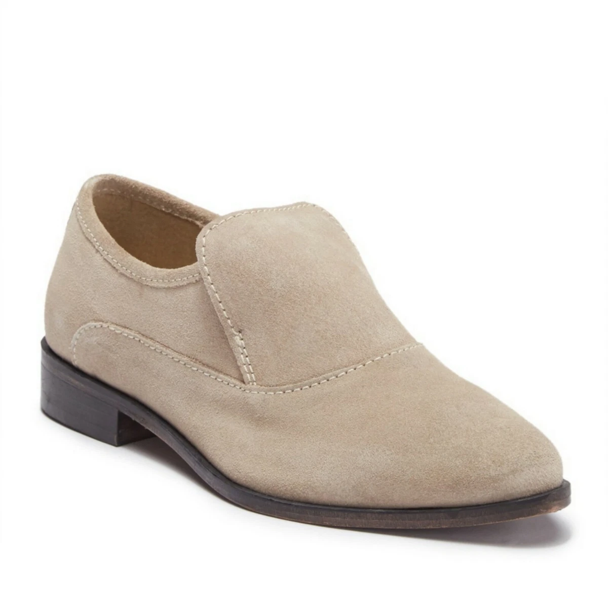 FREE PEOPLE Brady Slip On Loafer Taupe Color Brand New Womens size