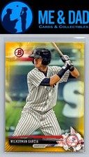 2017 Bowman #BP147 Wilkerman Garcia Prospects Yellow