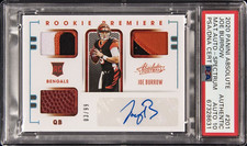 2020 PANINI #201 JOE BURROW ROOKIE ABSOLUTE | MATERIALS AUTOGRAPH-SPECTRUM 3/99