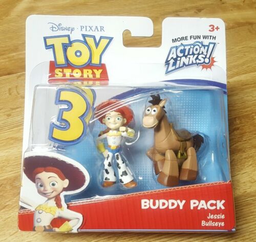 Disney Pixar Toy Story 3 Buddy Pack Jessie and Bullseye Brand New Action Links! - Picture 2 of 6