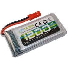 Neu Lipo Akku 1s 3,7V 1100mAh 1000mAh 18C für Walkera Dragonfly HM 5G4 JST BEC