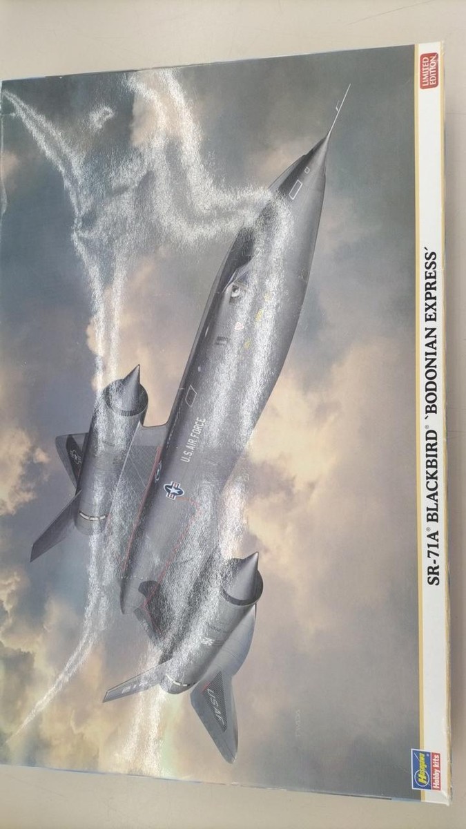 Hasegawa 1/72 Sr-71A Blackbird Bordonian Ex Plastic Model | eBay