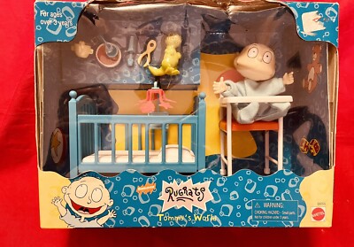 Rugrats TOMMY'S WORLD Nickelodeon Playset with Crib 1997 NEW