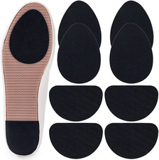 Anti-Slip Shoe Pads, 8 Pcs Silicone Sole Protectors with Self-Adhesive Grip