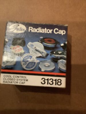 Gates Radiator Cap 31318 | eBay