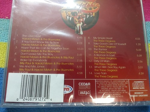 The Sound Of Philadelphia In Concert CD Album Music UK Import NEW and SEALED - 第 2/3 張圖片