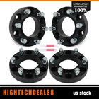 (4) 1.25" Hubcentric Wheel Spacers 6x5.5 For Toyota 4Runner Tacoma Tundra 2025