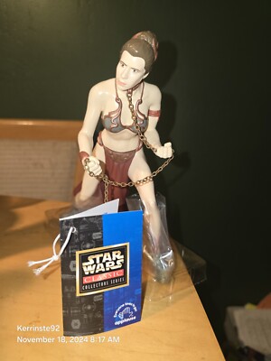 Vtg Star Wars Classic Slave Princess Leia 8'' Figure Detailed Collectors Series