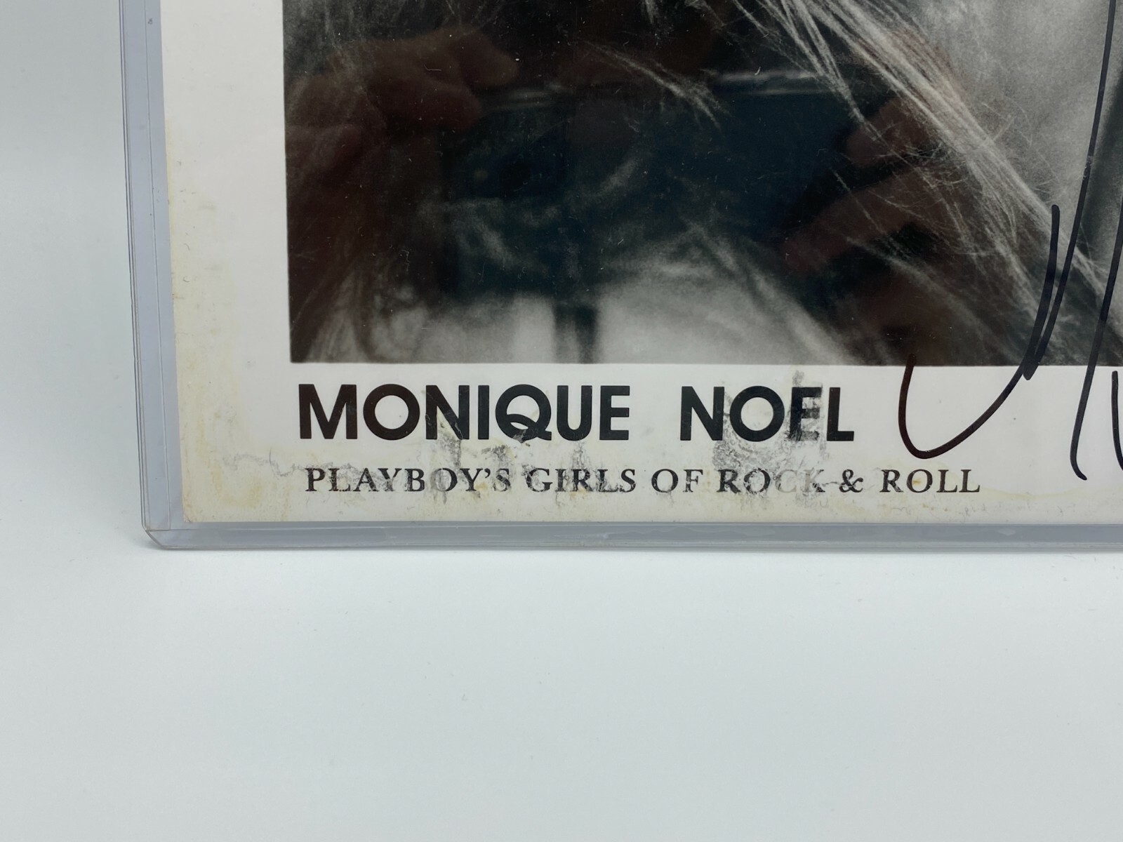 Monique Noel Playboy's Girls of Rock & Roll Signed Auto Autograph 8x10