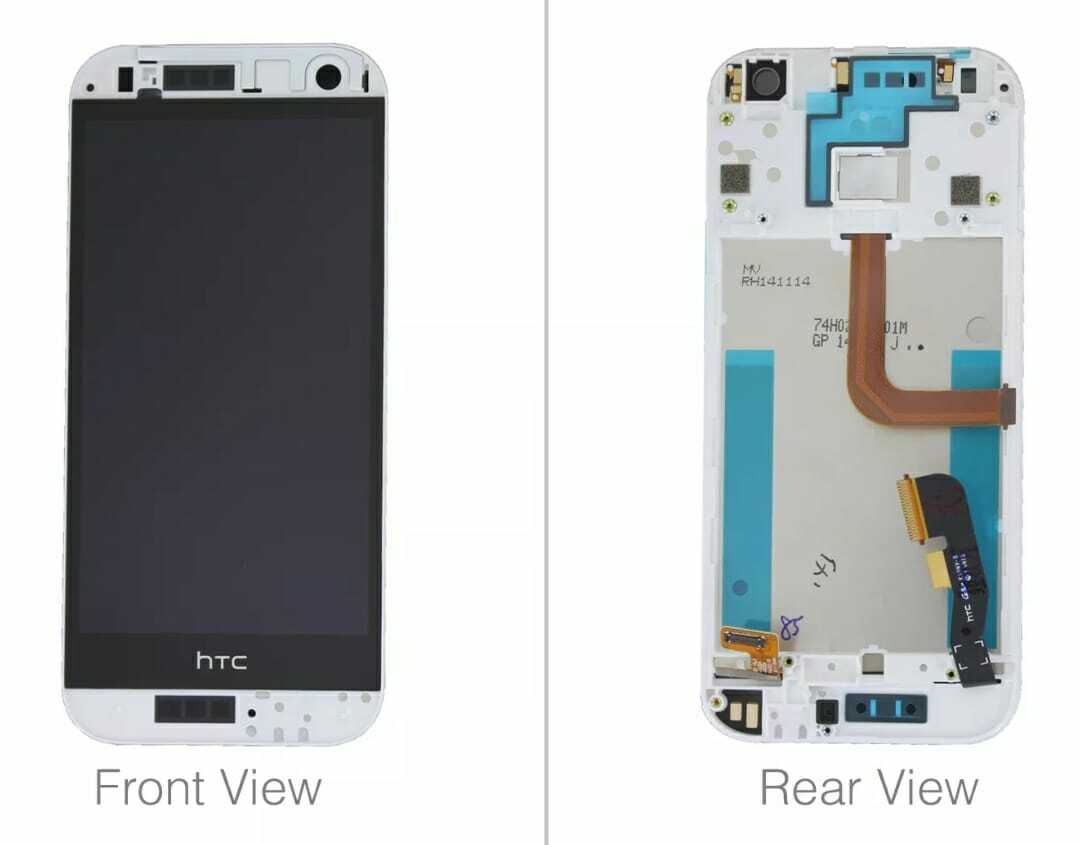DISPLAY SCHERMO LCD TOUCH REALMENTE ORIGINALE PER HTC ONE MINI2 M8 BIANCO