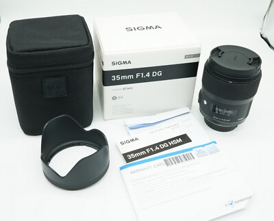 Sigma 35mm f1.4 DG A Art Nikon mount