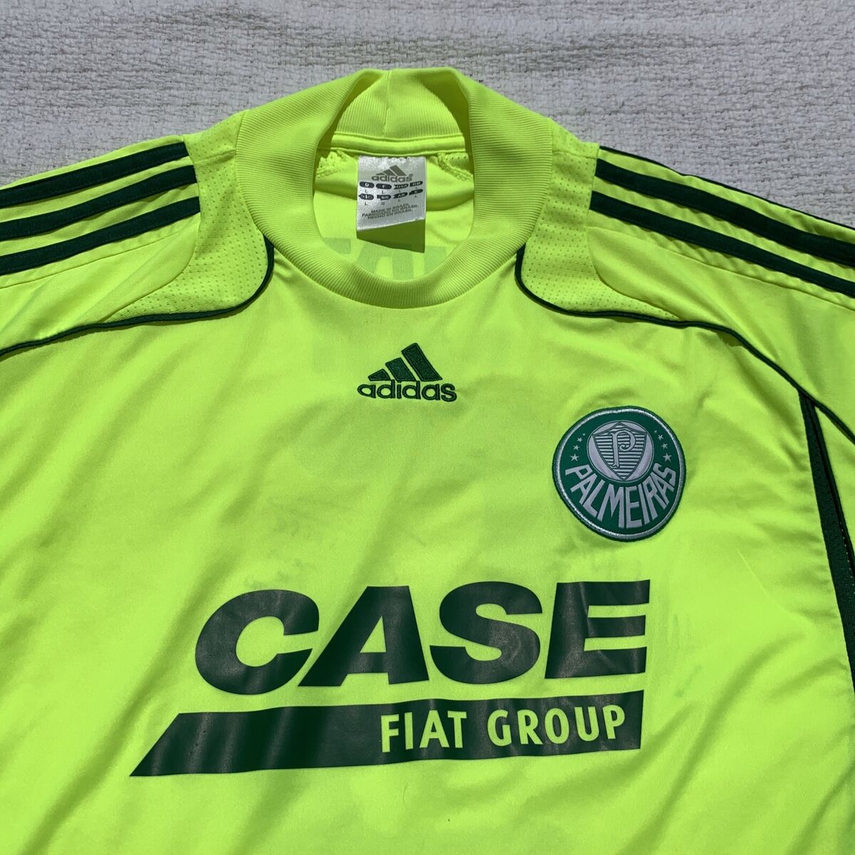 PALMEIRAS BRAZIL 2008-10 Away Football Soccer Jersey ADIDAS PALMEIRAS BRAZIL 2008-10 Away Football Soccer Jersey ADIDAS