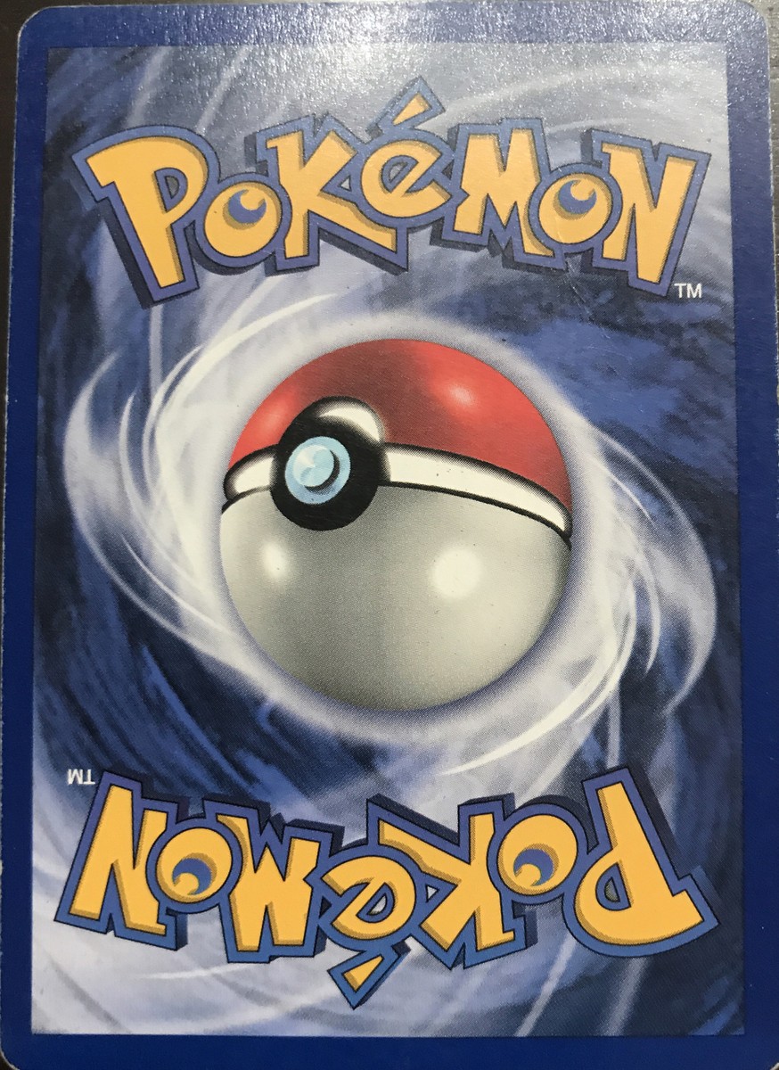Original Rare Meowth 1995 Pokemon Card First Base Set, (Jungle