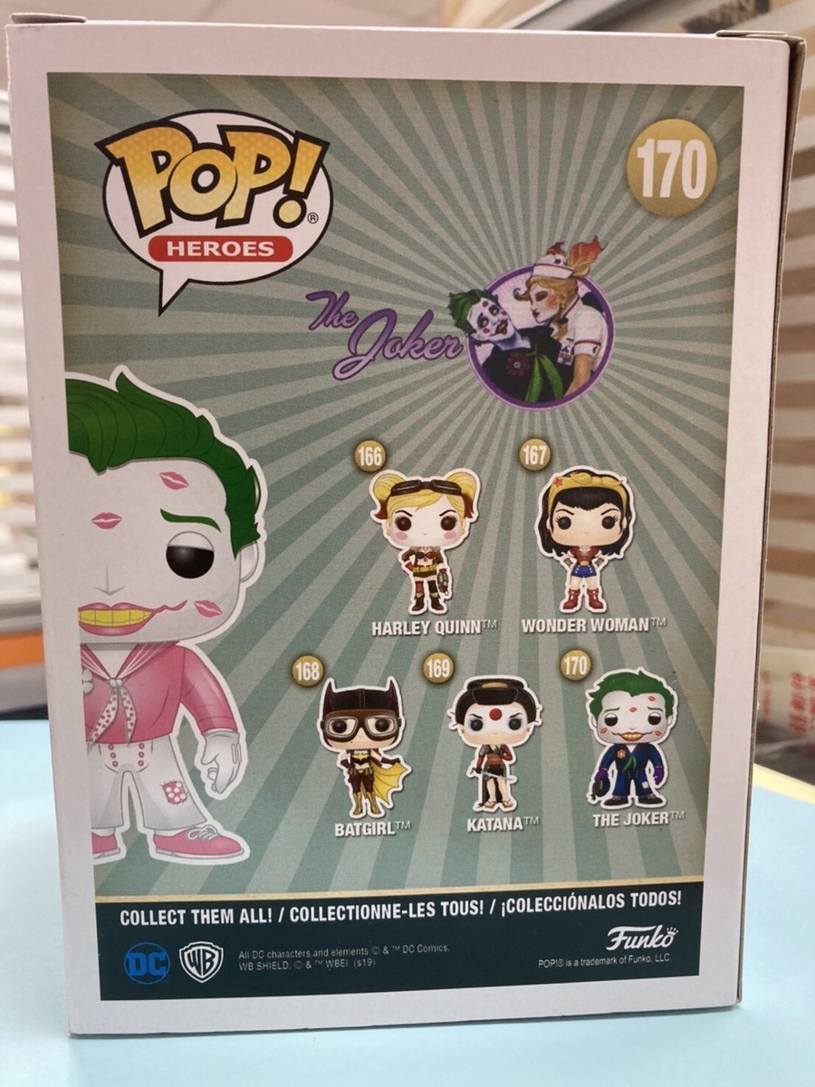 Funko POP #170 DC Comics Bombshells The Joker With Kisses