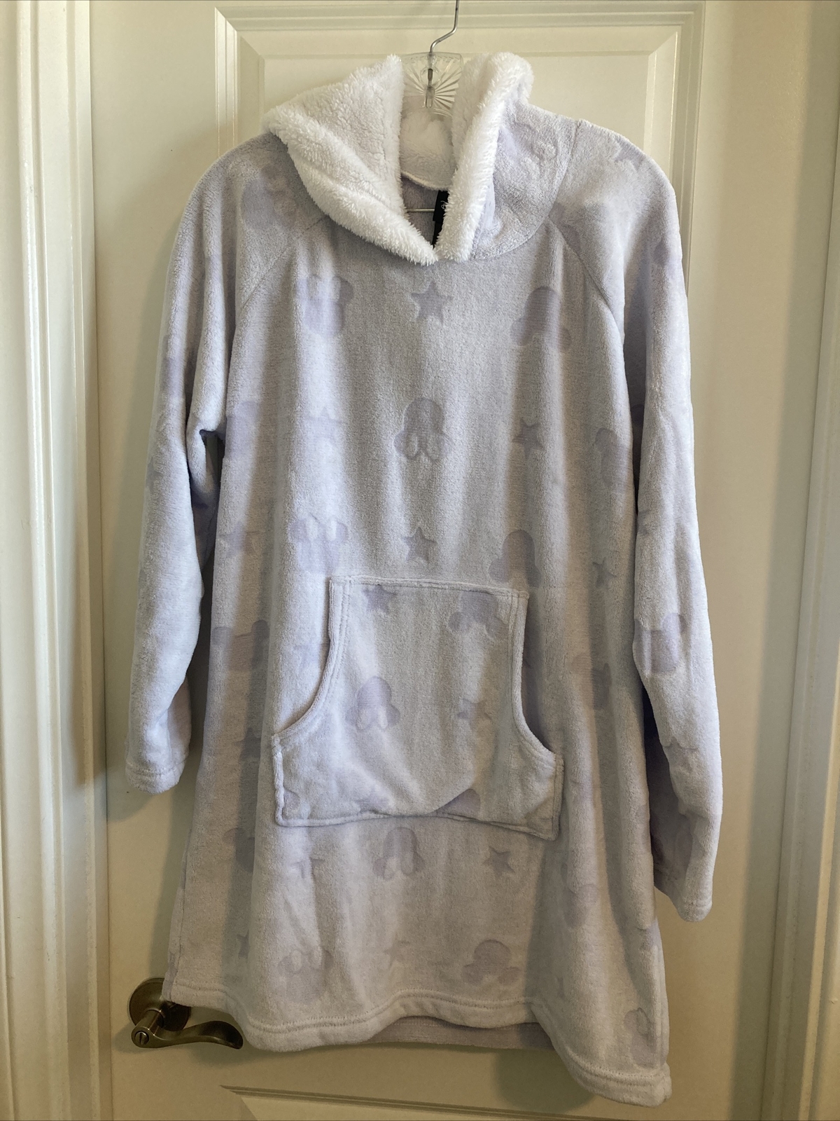 COSTCO DISNEY PURPLE MINNIE MOUSE CHARACTER FLEECE LO… Gem