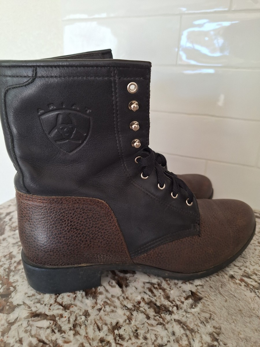 Ariat ATS Leather Lace-Up Boots - Men display picture 2