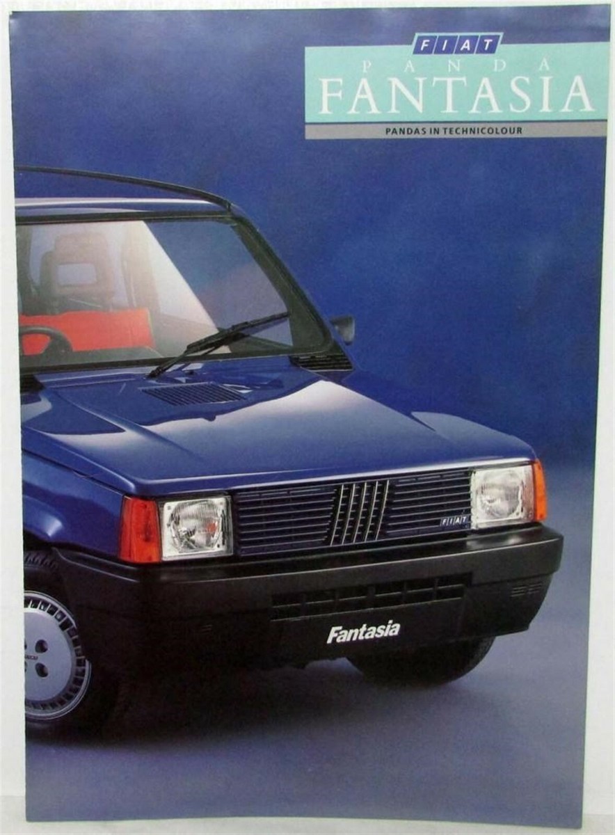 1988 Fiat Panda Fantasia Spec Folder - UK Market | eBay