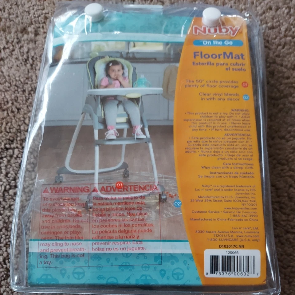 Alfombrilla Nuby On The Go nunca usada en embalaje original.  Foto 2 de 2