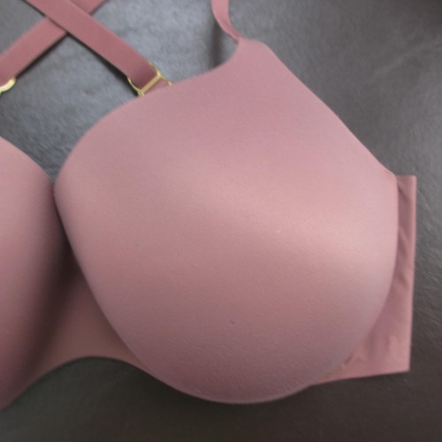 Victoria's Secret Bra 38DDD Pink Padded Underwire Adjustable Clasp Back - Picture 4 of 12