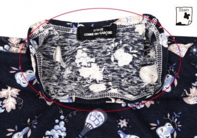 K.E　新品　tricot COMME des GARCONS tricot COMME des GARCONS Printed Inside-out T-shirt Size S(K