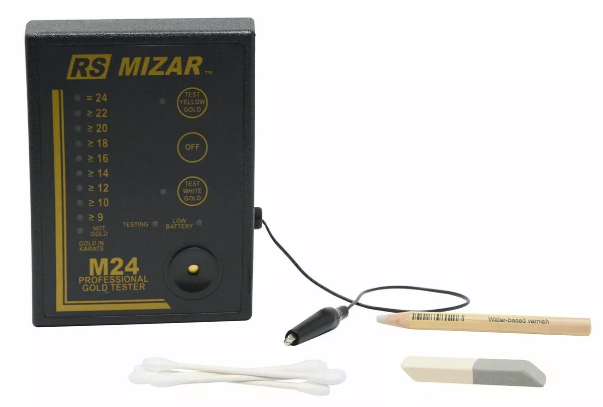 Using the RS Mizar Electronic Gold Tester 