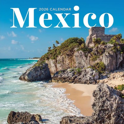 TF Publishing,  Mexico 2026 Wall Calendar, 12'' X 12'', 12-Month Calendar with S