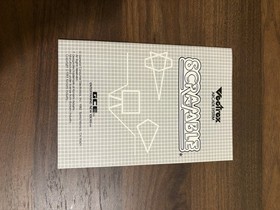 Vectrex Arcade System READ FIRST 4 Games Included CIB - 2 missing game screens