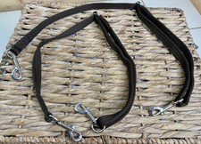 Soft Webbing Side/Grass Reins -Small Pony/Shetland Size- One Pair - English Made