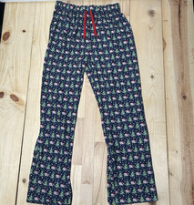 Vineyard Vines Boy's M 12-14 Santa Deep Bay Whale Christmas Tree Lounge Pants