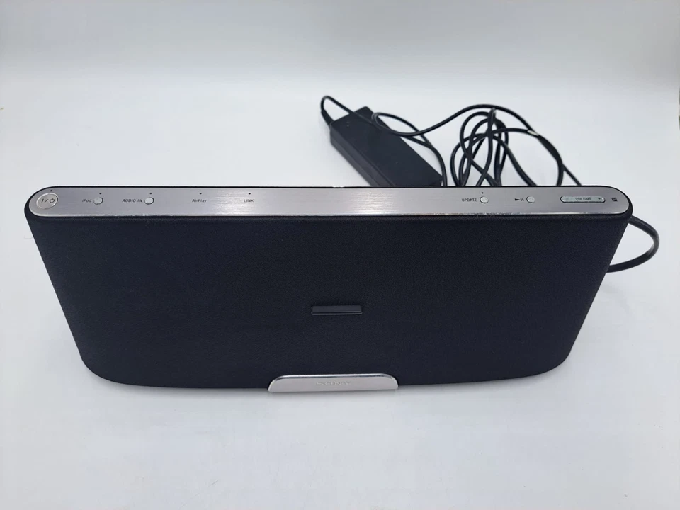 Sony RDP-XF700IP- Speaker Dock Lighting iPhone iPod No Remote Black EB-14567 - Image 2 of 4