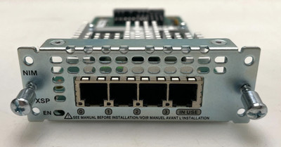 Cisco NIM-4FXSP 4 Port Network Interface Module