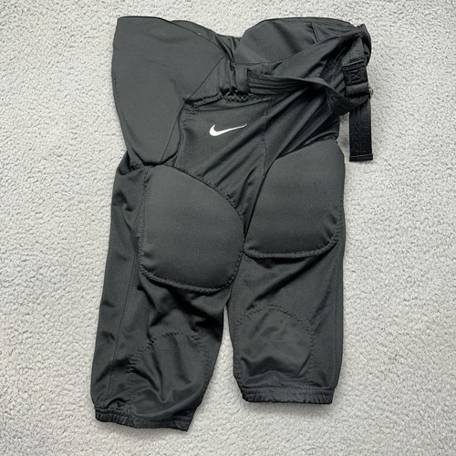 Nike Team Youth XL FA141205HBB Black Padded Football Pants w/ Thigh but no Knee