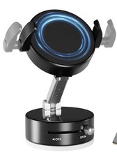 Upgraded 360  Vacuum Magnetic Phone Holder with Clamp Vacuum Suction Magnetic