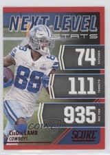 2021 Score Next Level Stats Red CeeDee Lamb #NL22 11vc