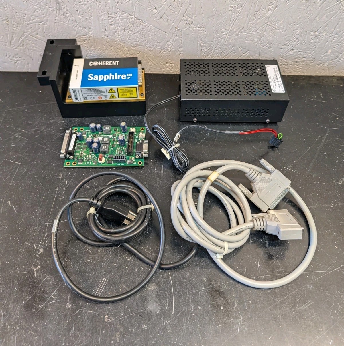 Coherent Sapphire 488LP Blue Laser with Power Supply & Main Board 488 LP 1105375