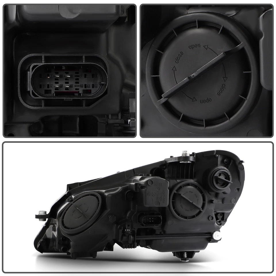 Headlight Assembly For 2010-2012 2013 Mercedes Benz E350 E400 E550 Right Side Foto 4 de 4